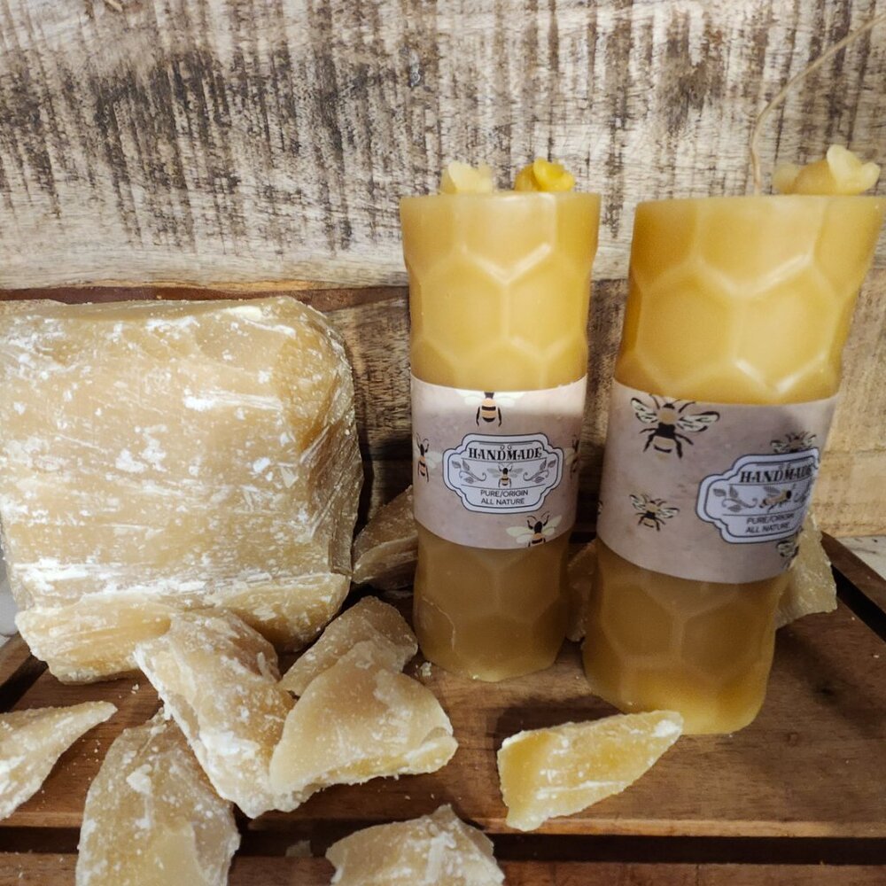 Bougie cire d'abeilles 100% pur